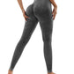 Women's Hollow Wide Band Waist Sports Leggings