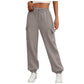 Women's Sweatpants Fleece Lined Baggy Athletic Jogger Trousers