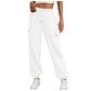 Women's Sweatpants Fleece Lined Baggy Athletic Jogger Trousers