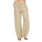 Women's Casual Cotton And Linen Loose Yoga Pants