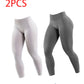 2pack Solid-color Yoga Exercise Leggings